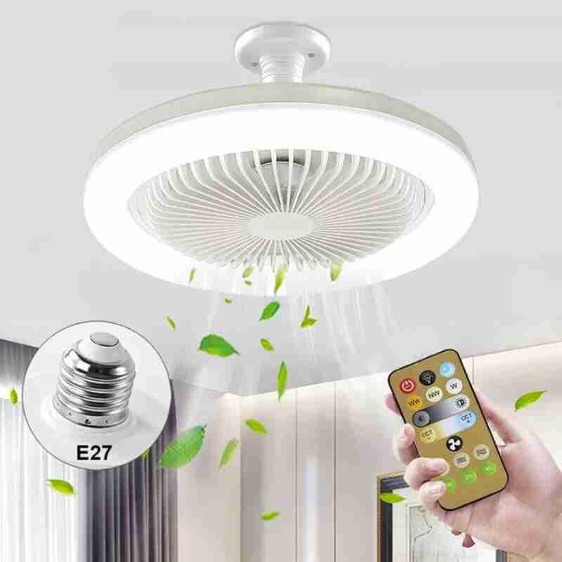 Luminária LED TURBO com Ventilador FanMaster PREMIUM - Loja Resete